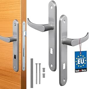 serrure à embout argent